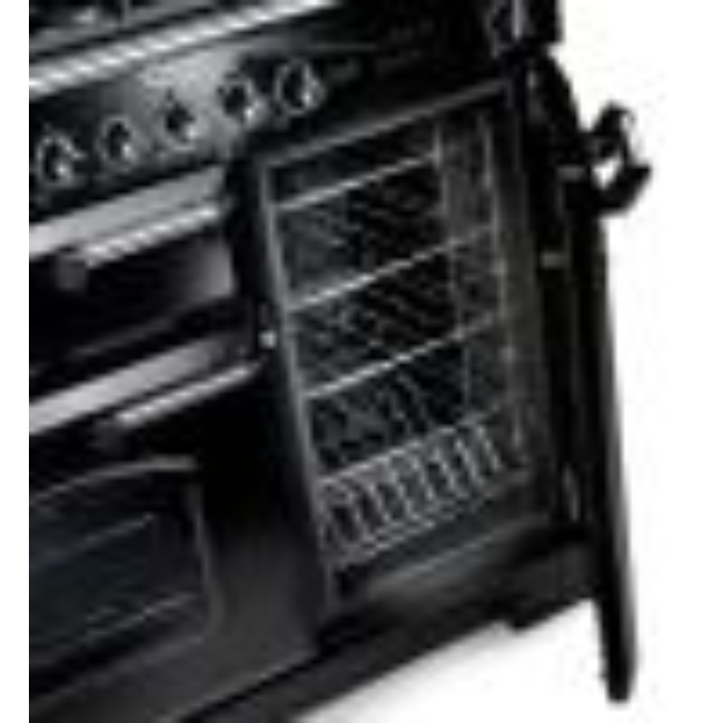 Rangemaster Classic Deluxe 110cm Duel Fuel -  Regal Blue/Chrome | CDL110DFFSB-C - Image 6