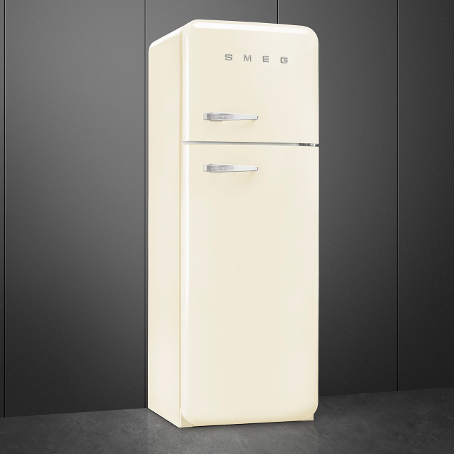 Smeg 50s Style Fridge Freezer - Cream | FAB30RCR6UK - Image 2