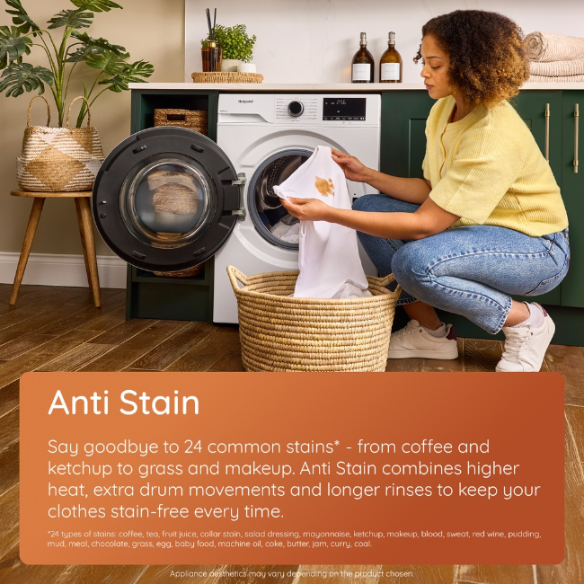 Hotpoint Fabric Care Washing Machine 12kg 1400sp - White | HBCA123CAREUK - Image 16