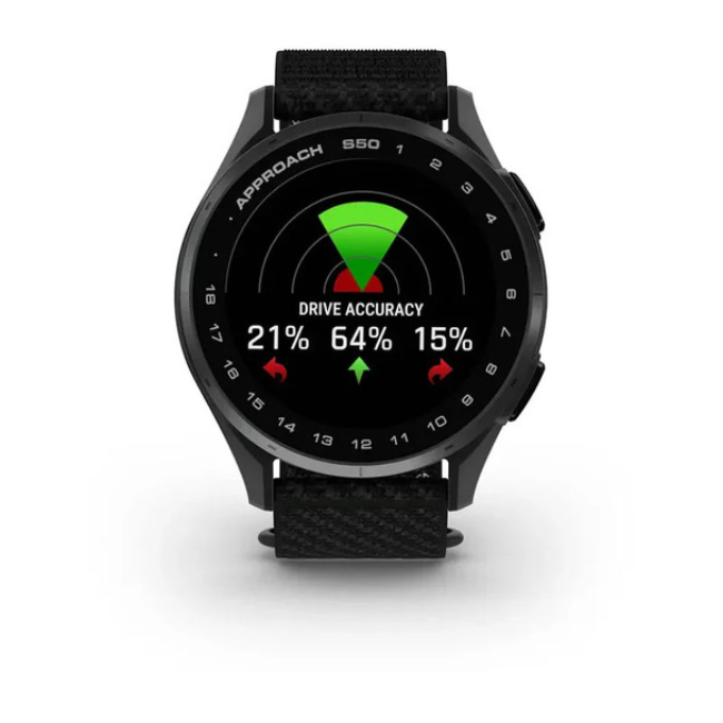 Garmin Approach S50 Smart Watch - Slate Black | 010-03010-00 - Image 2