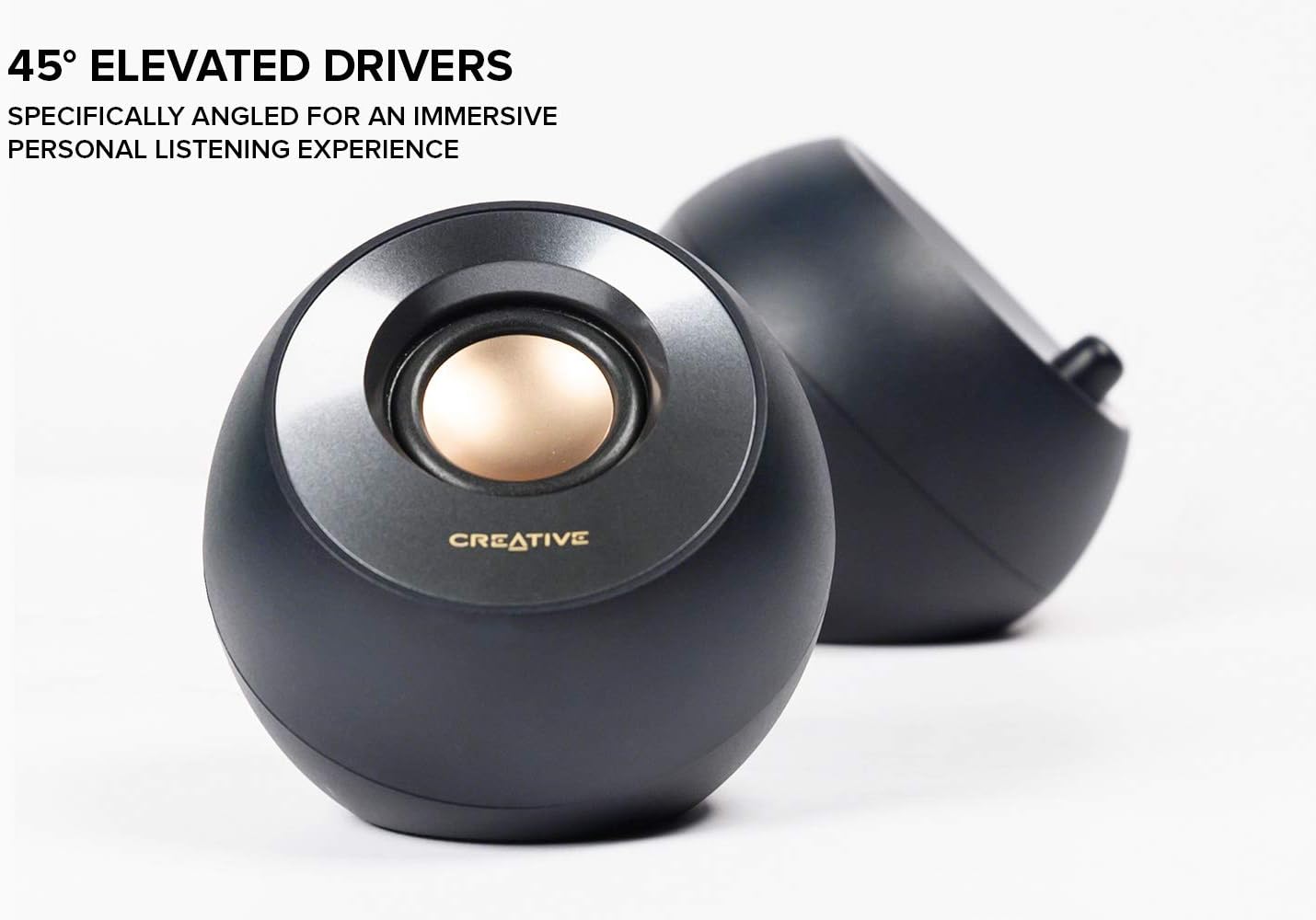 Creative Pebble 2.0 Laptop Speakers | 51MF1695AA000 - Image 5