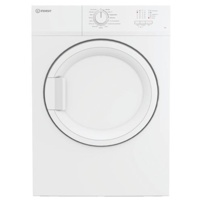 Indesit Vented Dryer 8kg Xpress Cycle - White | CYDA81WWGLUK