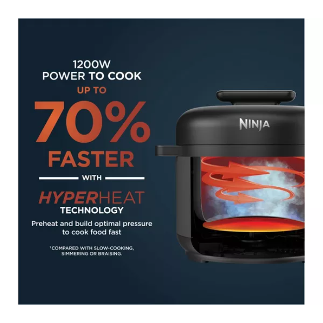 Ninja HyperHeat 6L 9-in-1 Pressure & Rice Cooker | PC201UK - Image 5