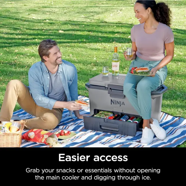 Ninja FrostVault 47l Cooler Box | Slate Grey | FB151UKGY - Image 6