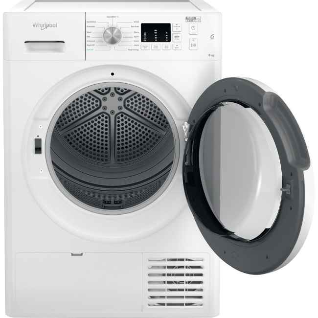 Whirlpool 8Kg Condenser Tumble Dryer White | FFT CM10 8B UK Whirlpool 8Kg Condenser Tumble Dryer White | FFT CM10 8B UK
