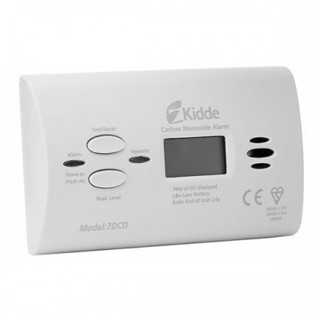 Kidde 7CO Carbon Monoxide Alarm White | FSK7DCO Kidde 7CO Carbon Monoxide Alarm White | FSK7DCO