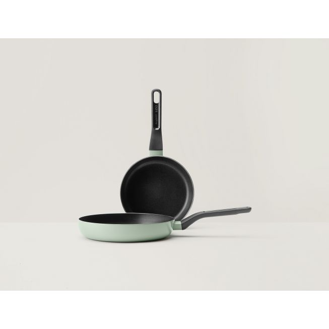 Berghoff 2 Piece Frying Pan Set | Non-Stick | Sage | 3950404 - Image 3