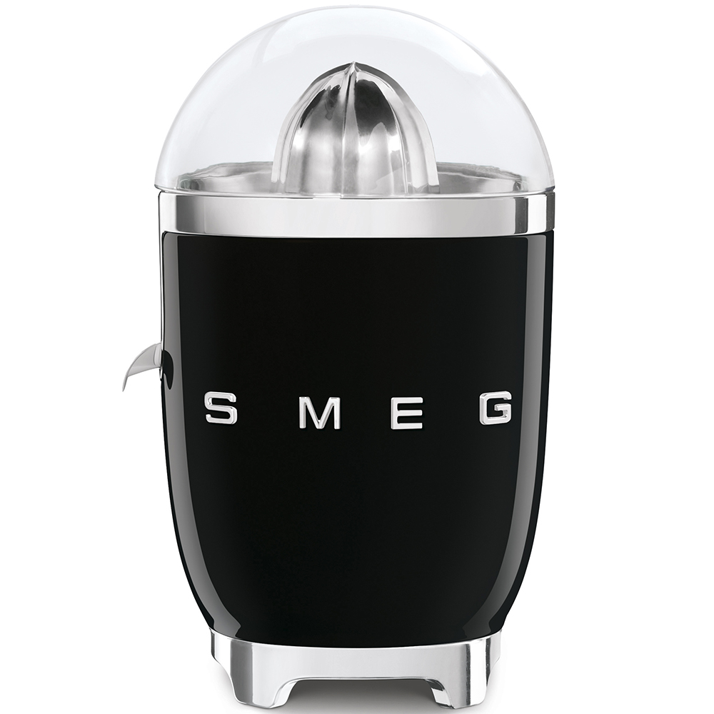 Smeg 50's Style Retro Juicer - Black | CJF11BLUK Smeg 50's Style Retro Juicer - Black | CJF11BLUK
