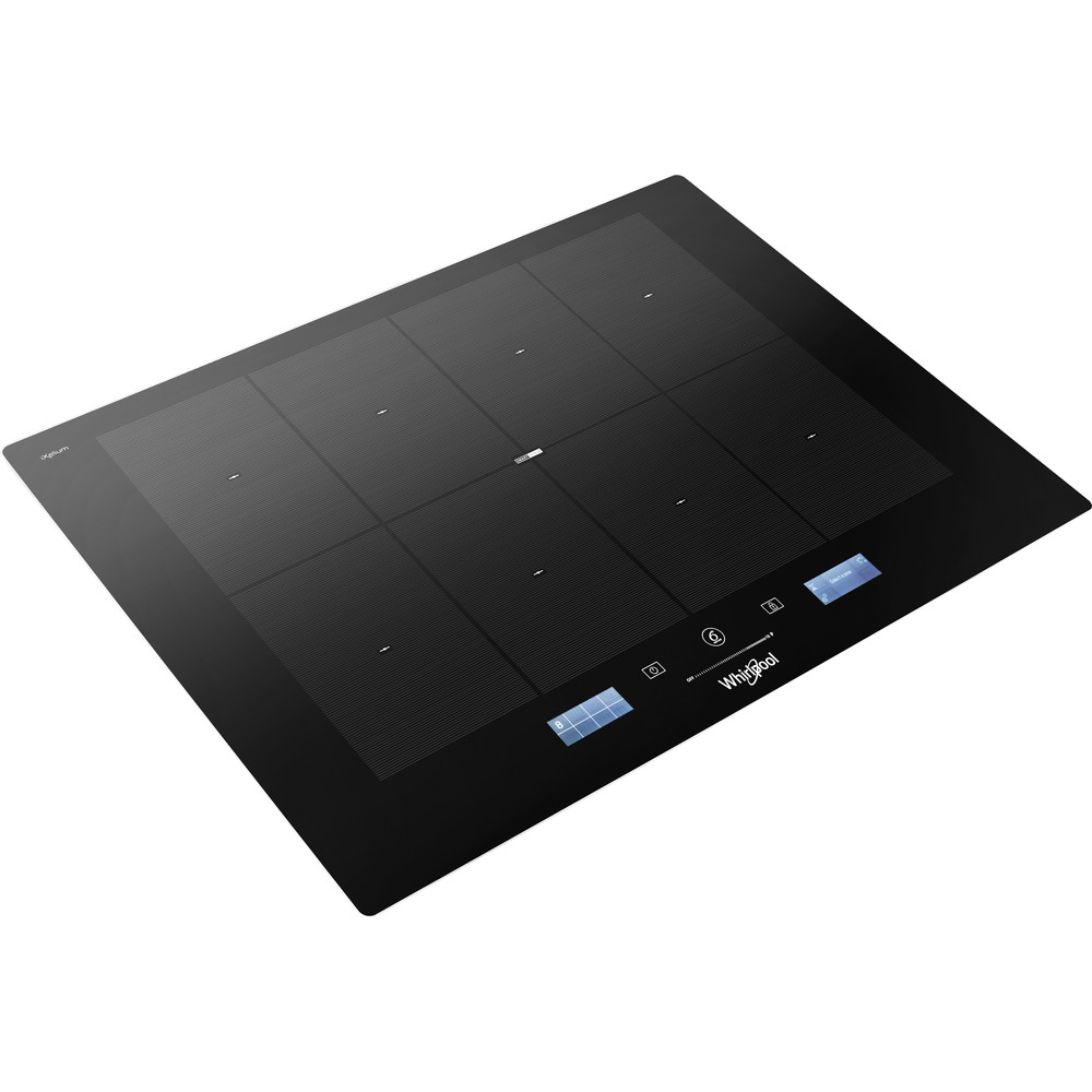 Whirlpool 77cm Induction Glass-Ceramic Hob - Black | SMP778CNE-IXL - Image 2 Whirlpool 77cm Induction Glass-Ceramic Hob - Black | SMP778CNE-IXL - Image 2