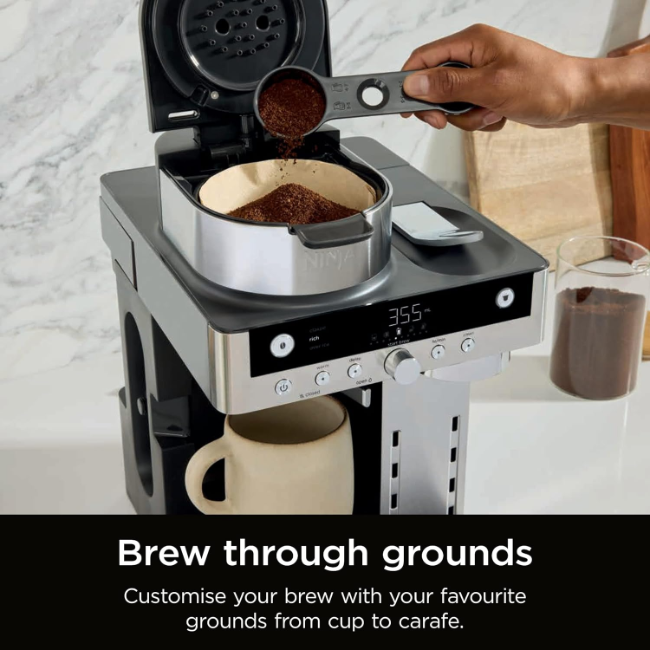 Ninja Prestige Dualbrew Coffee Machine | CFN802UK - Image 2 Ninja Prestige Dualbrew Coffee Machine | CFN802UK - Image 2