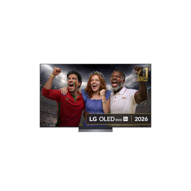LG 55 inch LG OLED evo AI C6 4K Smart TV - Black | OLED55C64LA.AEI - Image 2