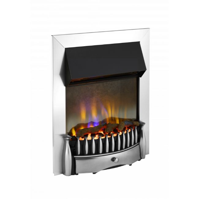 Dimplex Optiflame Braemar Chrome 3D Inset Fire 2Kw Dimplex Optiflame Braemar Chrome 3D Inset Fire 2Kw