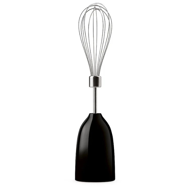 Smeg 50s Style Hand Blender | Black - HBF22BLUK - Image 2 Smeg 50s Style Hand Blender | Black - HBF22BLUK - Image 2