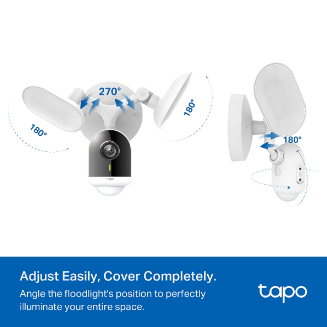 Tapo Smart Floodlight Camera - White | TAPO-C720 - Image 2