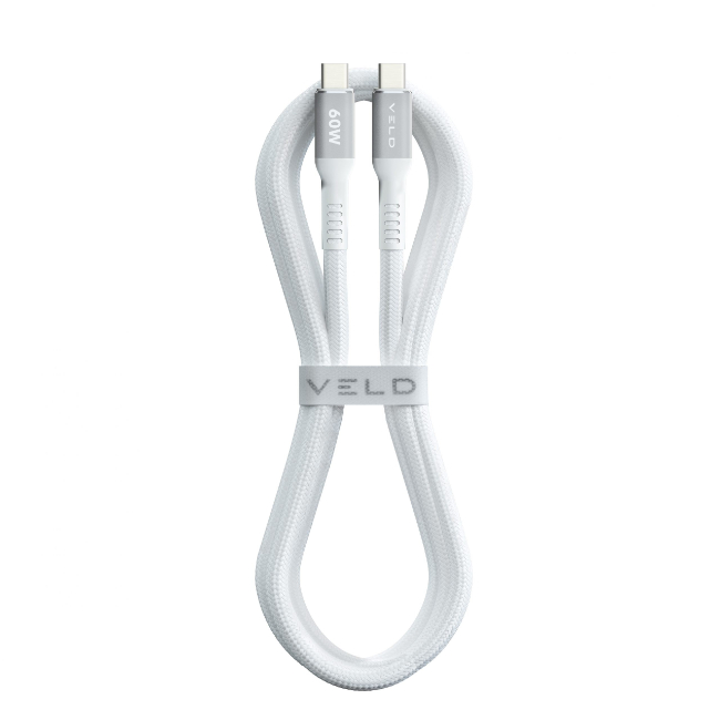 VELD Super Fast Charging Cable 60W USB-C to USB-C | VCC601