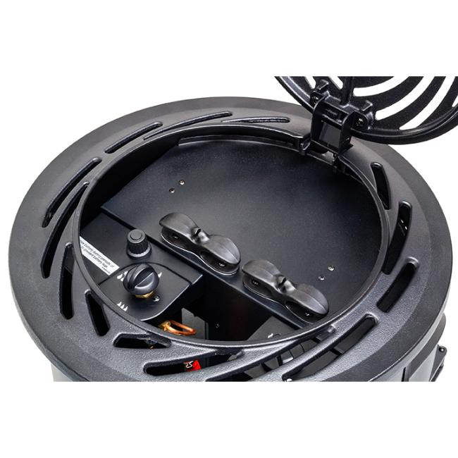 Sahara Provence Hybrid Indoor Portable Gas & Electric Heater - Black | PROVIR-HB6-BK - Image 6