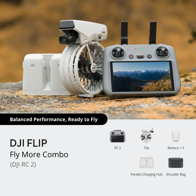 DJI Flip Fly More Combo (Dji Rc 2) Drone - White | CPFP.00000181.01 - Image 6