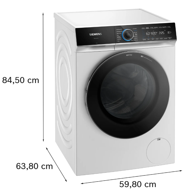 Siemens IQ700 Washing Machine 11 kg - White | WG66B2A1GB - Image 11