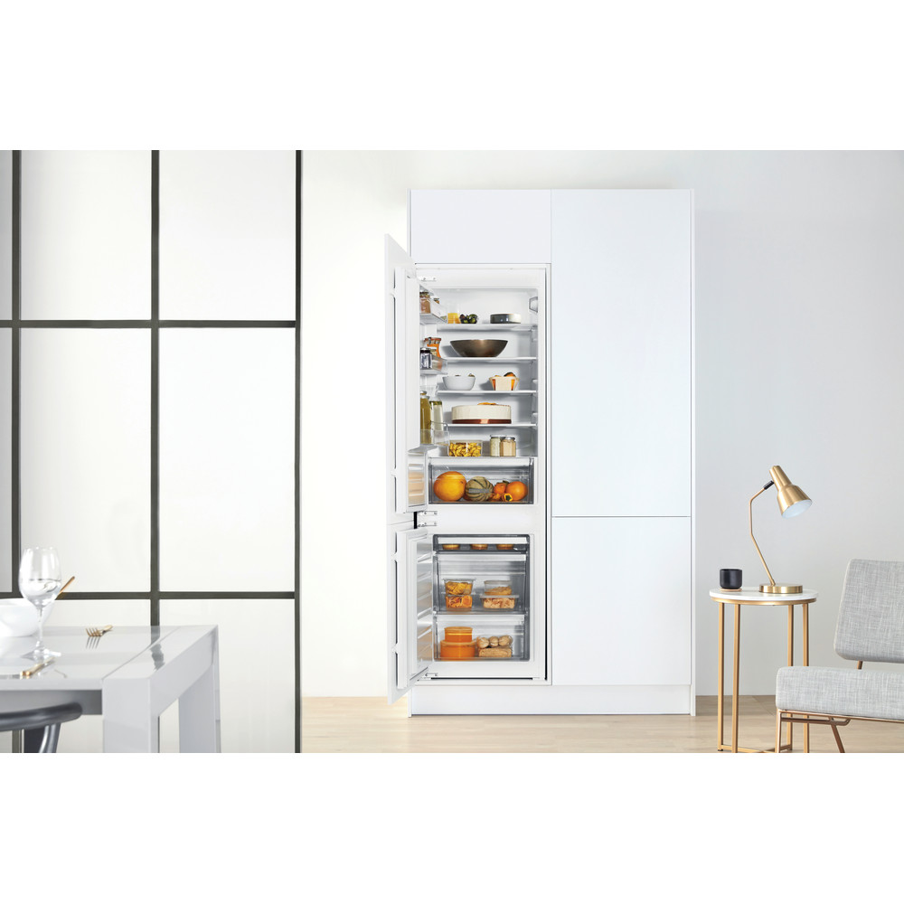 Whirlpool Built in Fridge Freezer - White  | ART6550SF1 - Image 6