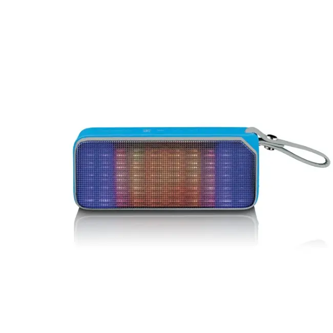 Lenco Bluetooth Stereo Speaker With Party Lights | Blue | BT-191BU - Image 5