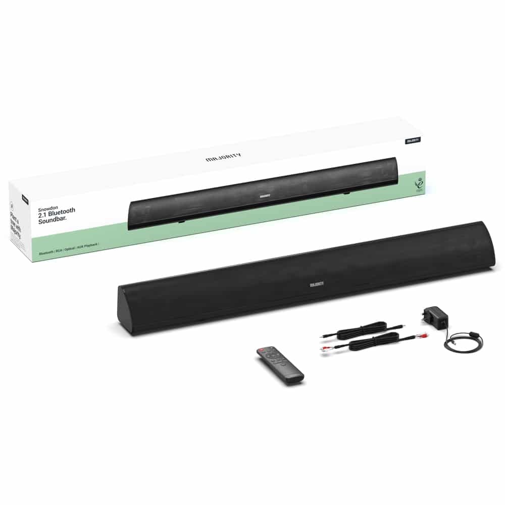 Majority Snowdon 120W TV Soundbar - Black | SNOBARBLK2 - Image 6 Majority Snowdon 120W TV Soundbar - Black | SNOBARBLK2 - Image 6