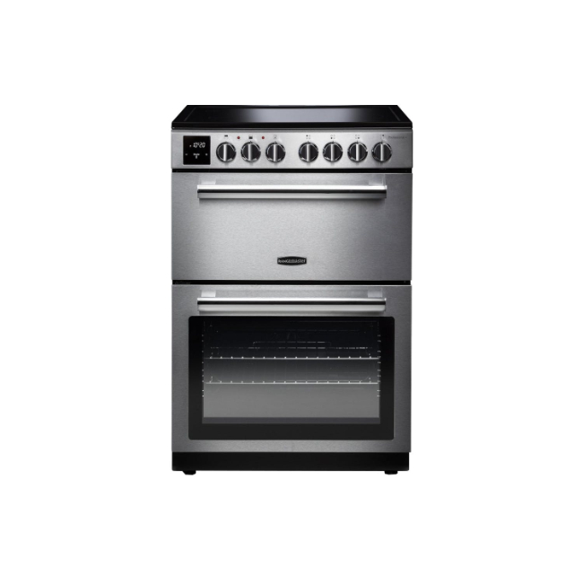 Rangemaster 60cm Professional+ Induction Cooker Stainless Steel with Chrome trim | PROPL60EISS/C - Image 1 Rangemaster 60cm Professional+ Induction Cooker Stainless Steel with Chrome trim | PROPL60EISS/C - Image 1