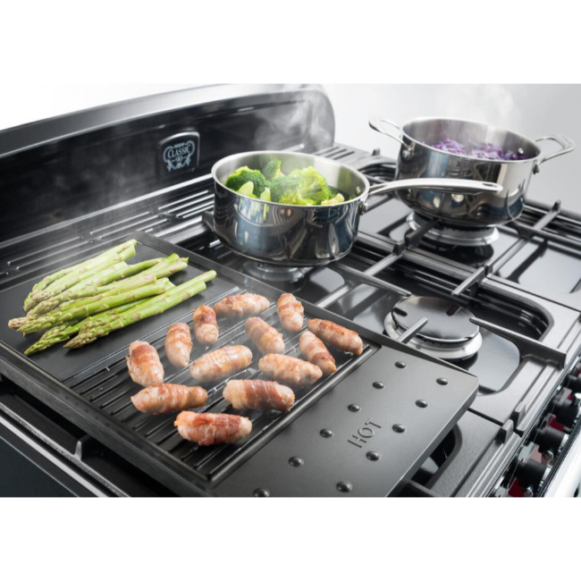 Rangemaster 116800 Classic 110 Duel Fuel - Cranberry Chrome | CLA110DFFCY-C - Image 6