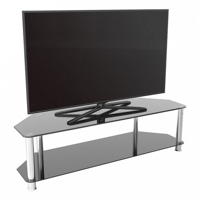 AVF Corner Glass TV Stand | Up to 65 | SDC1400 - Image 2