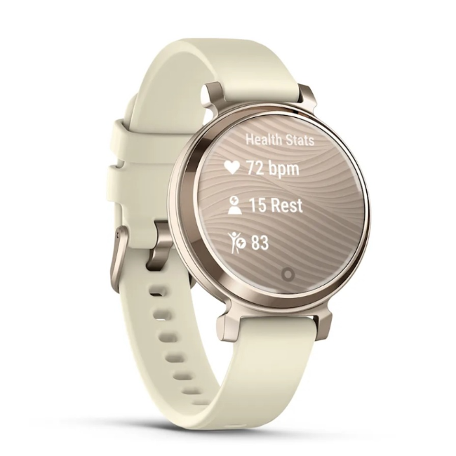 Garmin Lily 2 | Cream Gold with Coconut Silicone Band | 010-02839-00 - Image 4