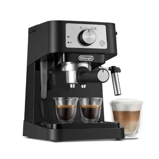 DeLonghi Stilosa Espresso Coffee Machine Black | EC260.BK - Image 5
