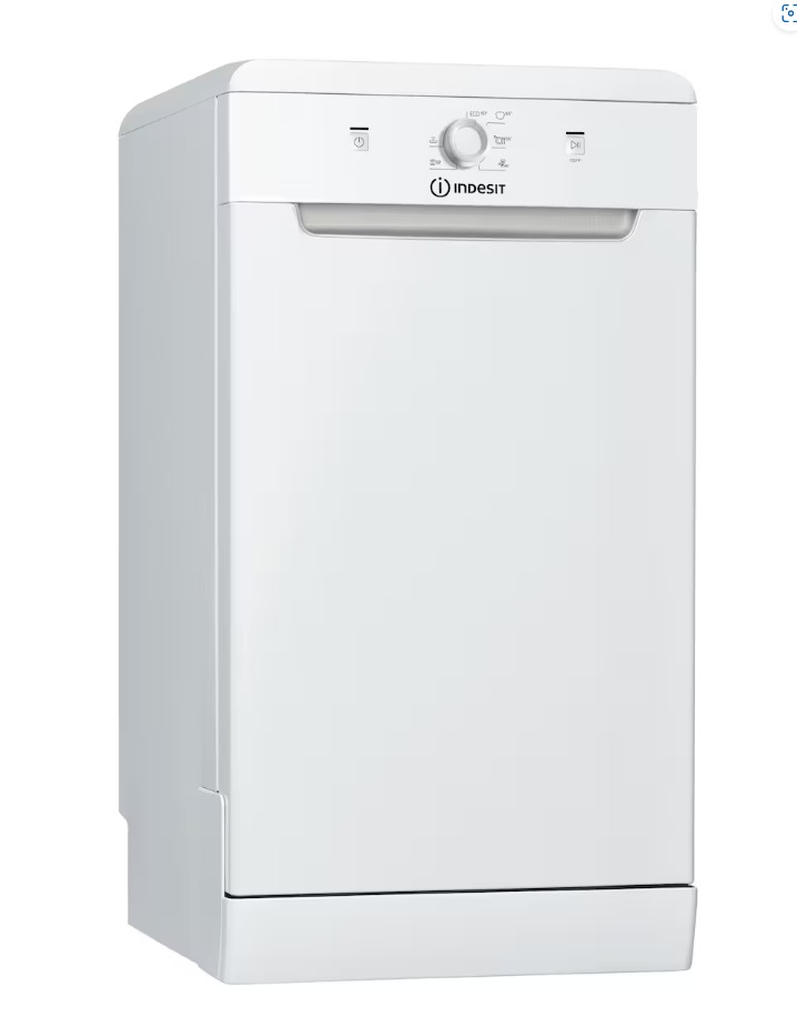Indesit 45cm Slimline Dishwasher - White | DF9E1B10UK Indesit 45cm Slimline Dishwasher - White | DF9E1B10UK