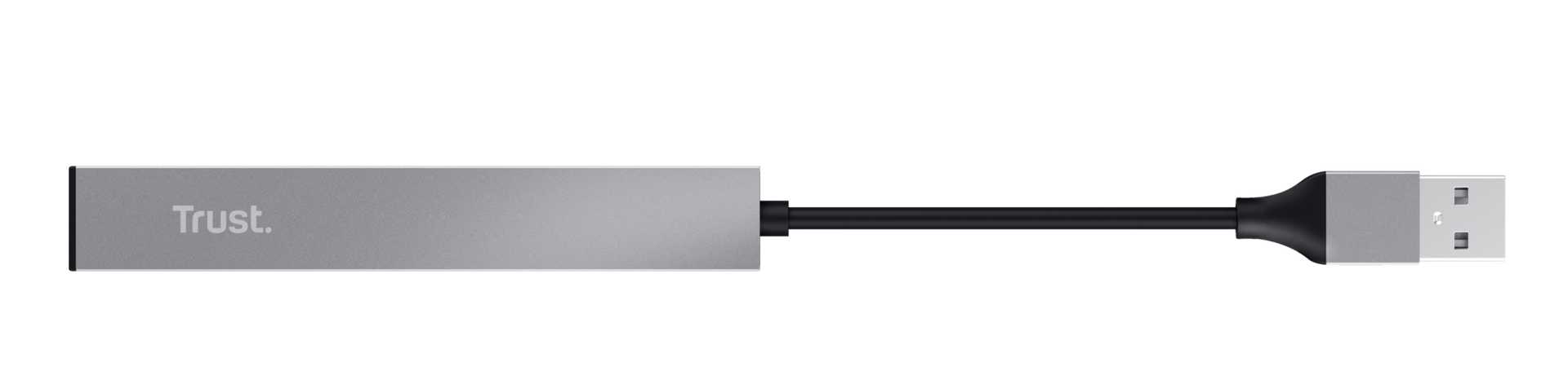 Trust 4-Port Mini USB Hub - Aluminium | T23786 - Image 4