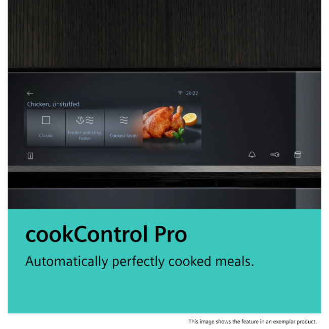 Siemens IQ700 Built-In Oven With Microwave-Function 60x60 cm - Black | HM776G1B1B - Image 7