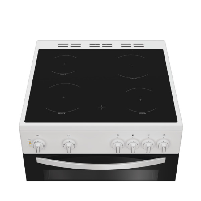 Indesit Electric Freestanding Double Cooker 60cm - White | IDE6VMW - Image 4