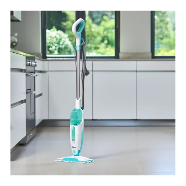 Shark Classic Steam Mop | White & Mint Green | S1000UK - Image 7