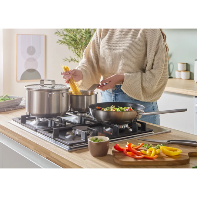 Bosch Series 6 Gas Hob 60cm 4 Burner - Brushed Steel | PCP6A5I90 - Image 9