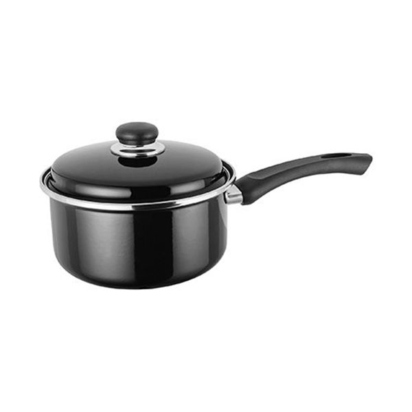Judge Induction, 20cm Saucepan, 3L, Non-Stick, Black | JH07 - Image 1 Judge Induction, 20cm Saucepan, 3L, Non-Stick, Black | JH07 - Image 1
