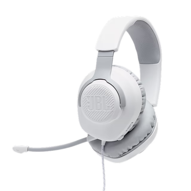 JBL Quantum 100 Gaming Heatset - White | JBLQUANTUM100WHT - Image 2