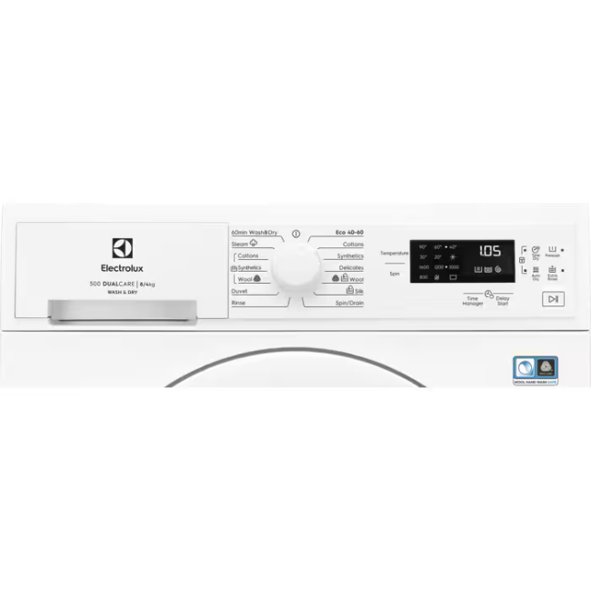 Electrolux Water Condense 8kg Washer Dryer - White | EWDK5846B - Image 2