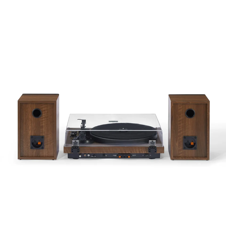 Crosley Bluetooth Record Player with External Speakers - Walnut | C62C-WA4 - Image 4