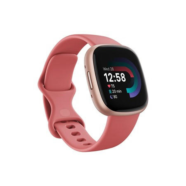 Fitbit Versa 4 Smartwatch - Pink Sand / Copper Rose Aluminium | FB523RGRW - Image 2 Fitbit Versa 4 Smartwatch - Pink Sand / Copper Rose Aluminium | FB523RGRW - Image 2