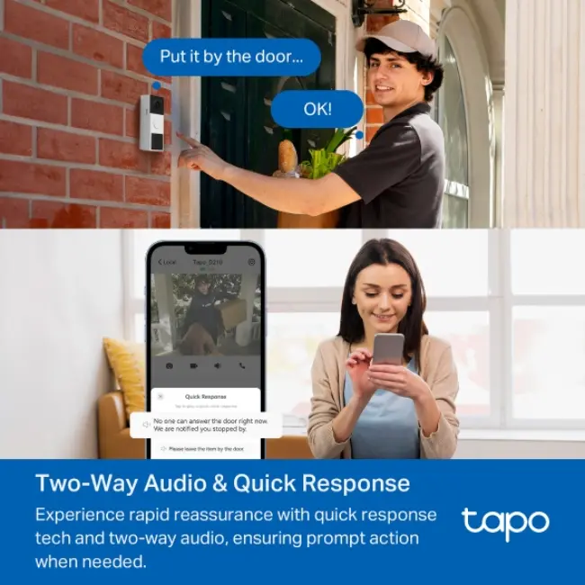 Tapo Smart Video Doorbell Camera | TAPO-D210 - Image 7