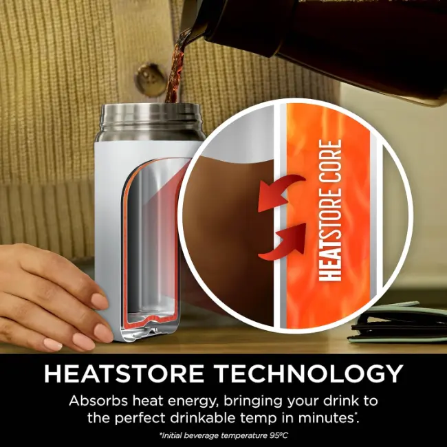 Ninja Sip Perfect Travel Mug | 300ml | White | DW1203EUUKWH - Image 3