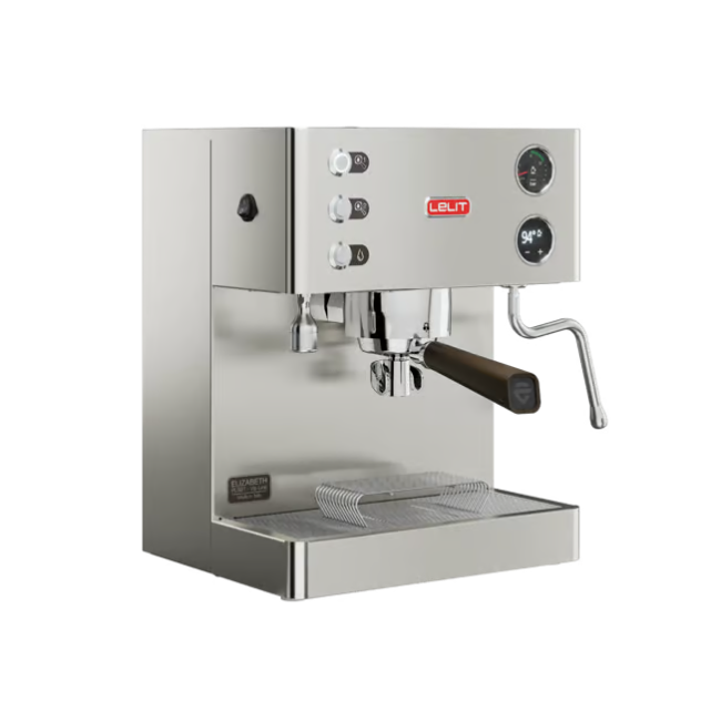 Lelit Elizabeth Coffee Machine - Brushed Stainless Steel | PESEL01BSS2GX1 - Image 2