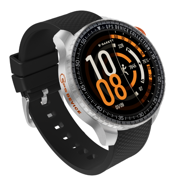 Garret Compass GPS Smartwatch - Silver Steel | COMPASS-SILVR - Image 6