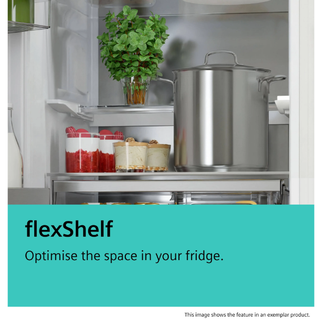 Siemens IQ500 Free-Standing Larder Fridge - Black Steel | KS36NAXCG - Image 8