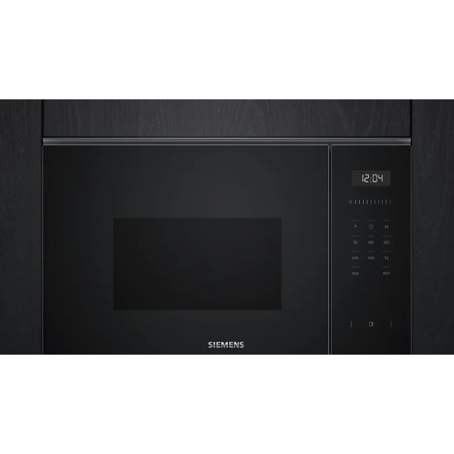 Siemens IQ500 Built-in Microwave - Black | BF555LMB1B - Image 2 Siemens IQ500 Built-in Microwave - Black | BF555LMB1B - Image 2