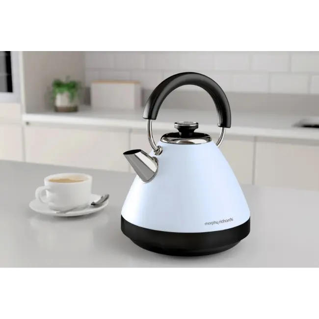 Morphy Richards Venture Pyramid Kettle | Duck Egg Blue | 100136 - Image 2