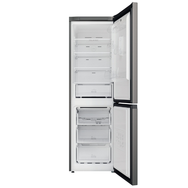 Hotpoint Freestanding Fridge Freezer - Black | H5X82OSK - Image 3 Hotpoint Freestanding Fridge Freezer - Black | H5X82OSK - Image 3