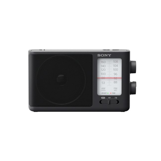 Sony Analog Tuning Portable FM/AM Radio | ICF506.CEK - Image 2